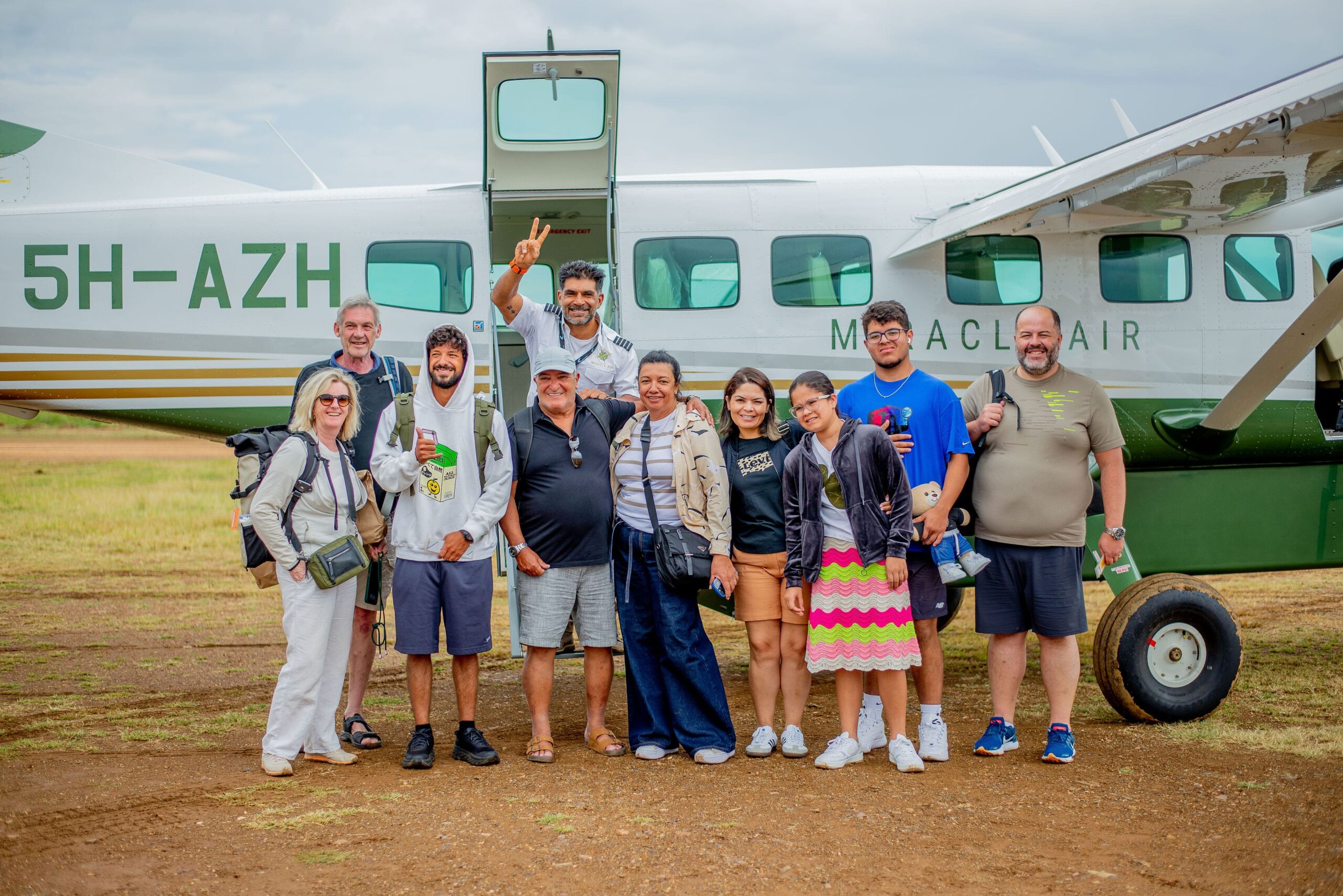 Private group safari schedule in Tanzania